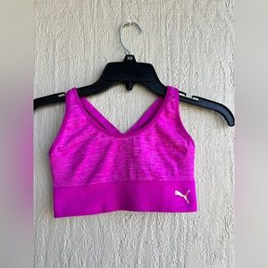 Puma Women’s Pink Sports Bra Size S